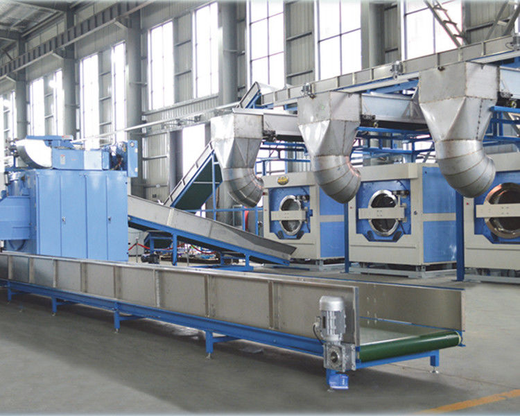 Sistema de lavandería de la máquina extractora de lavadoras Conjunto de equipos para la limpieza con agua caliente