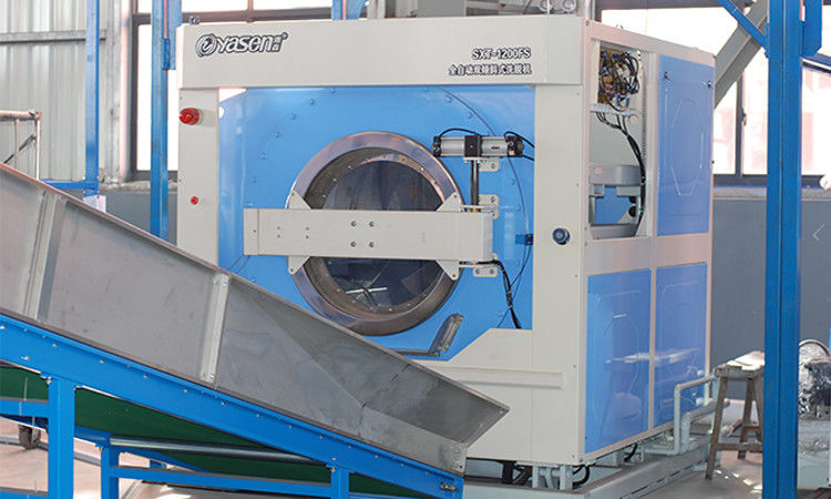 Sistema de lavandería de la máquina extractora de lavadoras Conjunto de equipos para la limpieza con agua caliente