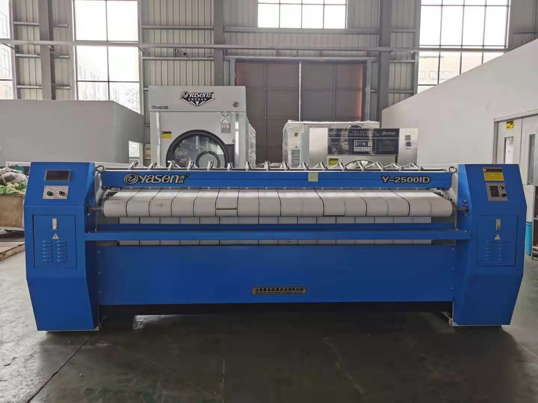 Máquina de planchar industrial profesional con fuente de alimentación 380/3/50 V/p/Hz 0,75kw