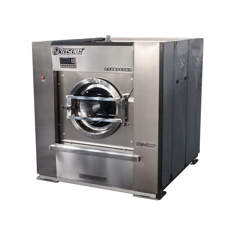 Máquina de hierro operada con monedas YASEN de 50 kg de capacidad para limpieza CIP en el centro de lavandería
