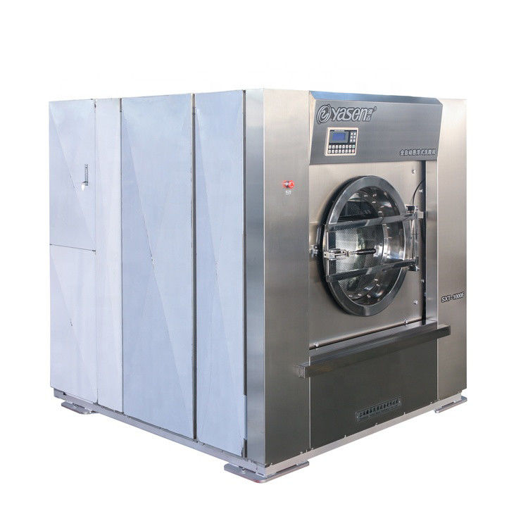 Máquina de hierro operada con monedas YASEN de 50 kg de capacidad para limpieza CIP en el centro de lavandería