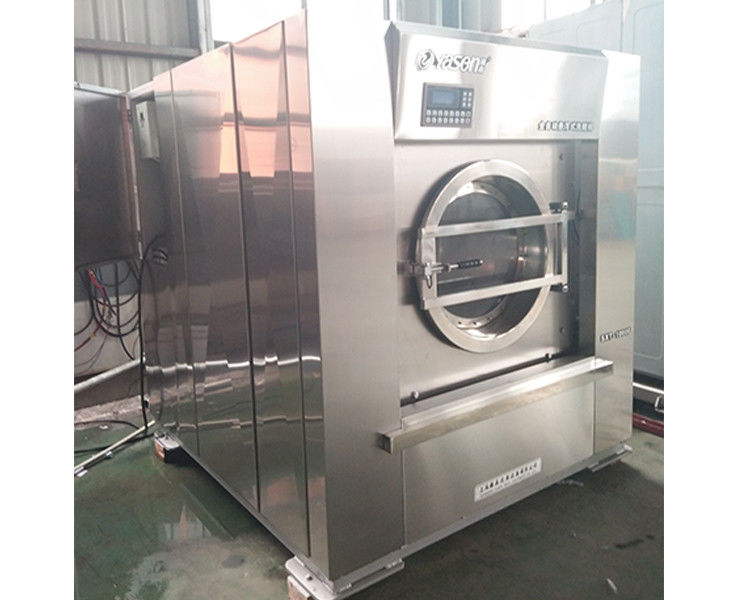 Extractor automático completo de lavadora de 100 kg para limpieza crítica
